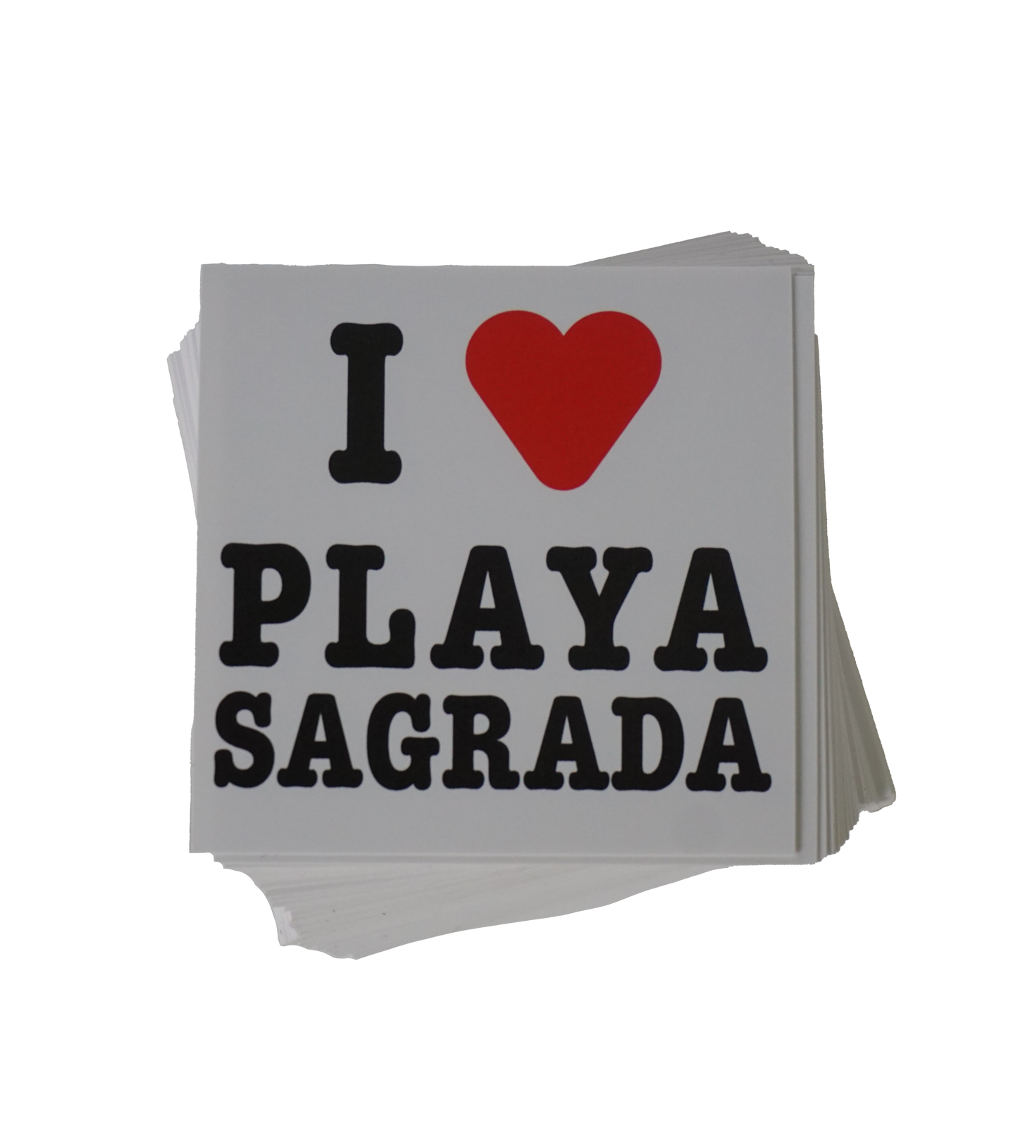 I ❤️ PLAYA Sticker (3er Pack)
