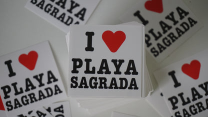 I ❤️ PLAYA Sticker (3er Pack)